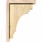 Ekena Millwork Pescadero Rough Sawn Corbel w/Backplate, Douglas Fir, 6"W x 10"D x 14"H COR06X10X14PEC01RDF - alternate 3